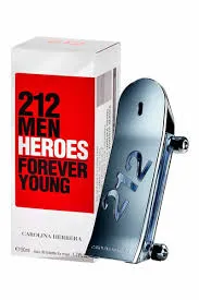 Perfume Carolina Herrera 212 VIP Men  Heroes Forever Young Eau de Toilette 90ml Original 